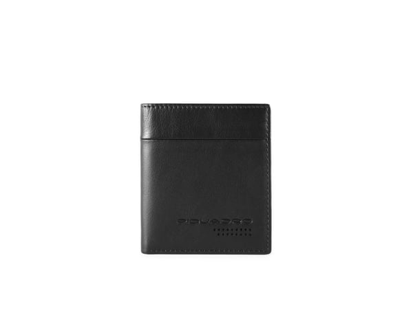 Piquadro Urban i skinn lommebok/credit card case, sort