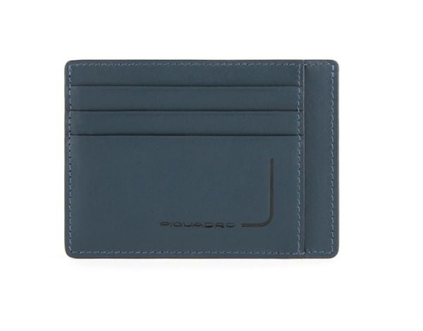 Piquadro kortholder i skinn RFID anti-fraud for menn