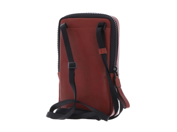 Piquadro, Piquadro, Leather, Wallet, Phone Holder, 42023100, Brown, For Men