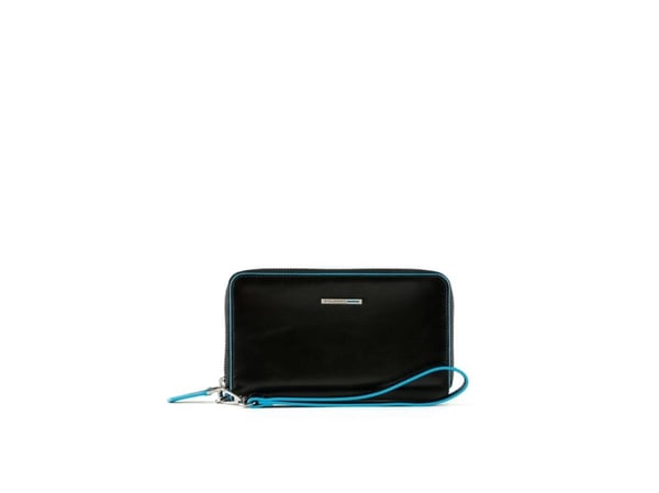 Piquadro Blue Square lommebok svart dame