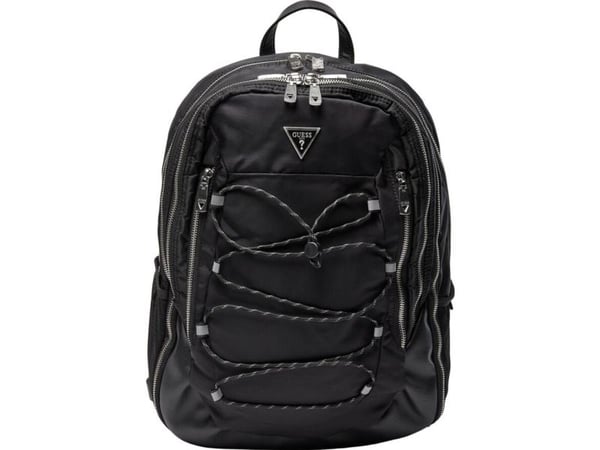 Guess, Certosa, nylon, tekstil Crossbody-veske, svart, HMECRNP2209, 33 x 46 x 15 cm, Herre Herre