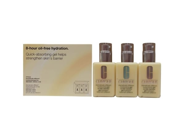Clinique Trio-sett Dramatically Different Face Care (parabenfritt) 3 deler 125 ml