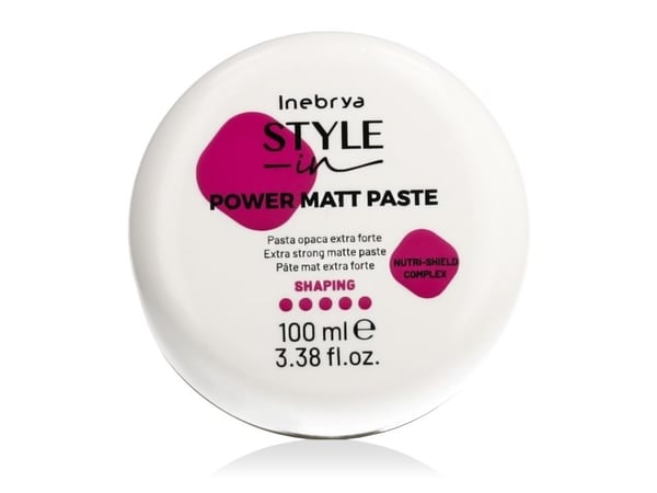Inebrya Style-In Power Matt Paste Extra Strong – 100 ml Inebrya Style-In Power Matt Paste Extra Strong – 100 ml