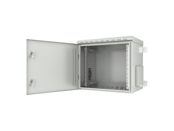 Lanview by Logon - Rack skap - 60 x 45 - veggmonterbar - hvit, RAL 7035 - 9U - 19"