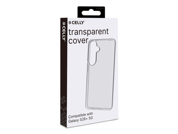 Celly GELSKIN1164, Etui, Samsung, Galaxy S26+ 5G, 17 cm (6.7"), Gjennomsiktig
