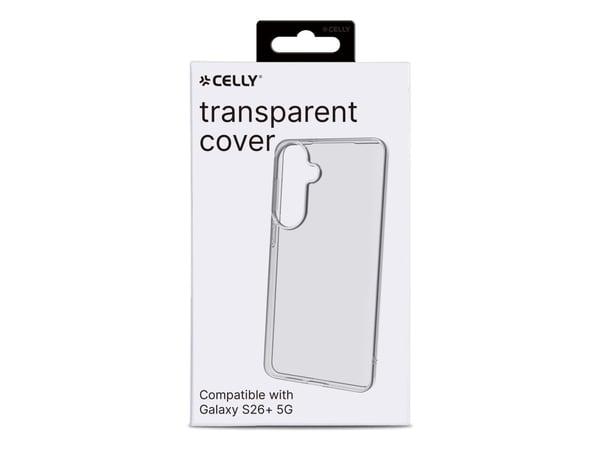 Celly GELSKIN1164, Etui, Samsung, Galaxy S26+ 5G, 17 cm (6.7"), Gjennomsiktig