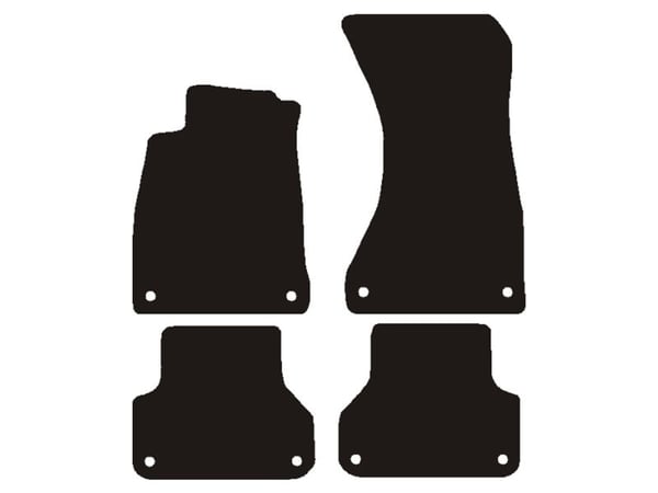 Mattor Audi A4 typ B9/8w 12/2016-