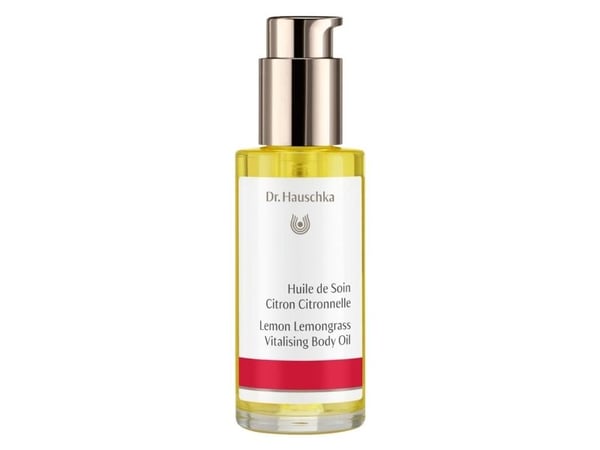 Dr. Hauschka Lemon Lemongrass Vitalising Body Oil, Olie, Anti-cellulite, Løfte, Forfriskende, Almindelig hud, 75 ml, Flaske, Citron