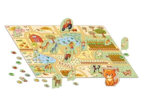 Tactic My First Puzzle & Play Cat on the Farm