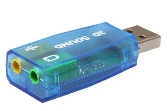 Gembird Ljudkort/Audioadapter "Virtus" SC-USB-02 USB Gembird