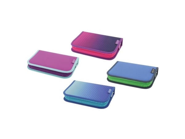 Herlitz 11438496, Mykt penal, Polyester, Assorterte farger, Monokromatisk, Innendørs, Gutt/Jente