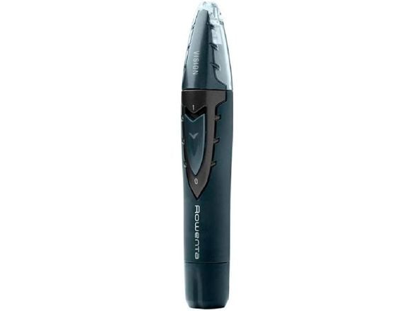 Rowenta Nose & Ear Clippers with 360° Rotating Blade System and Vision Technology Stainless Steel Blade Protective Cap Indolore TN3011F0