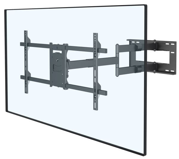 My Wall H 27-1 XL TV-seinäkiinnike ulosvedettävä, kääntyvä, kallistettava, käännettävä, pyöritettävä