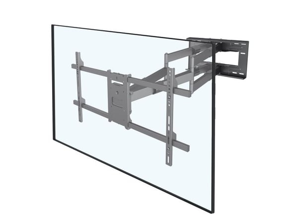 myWall H 27-2 X, 106,7 cm (42"), 2,03 m (80"), 100 x 100 mm, 800 x 400 mm, 10 - 5°, Sort