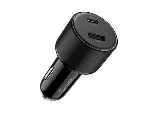 Alogic auton laturi 2Port 100W USB-C + USB-A