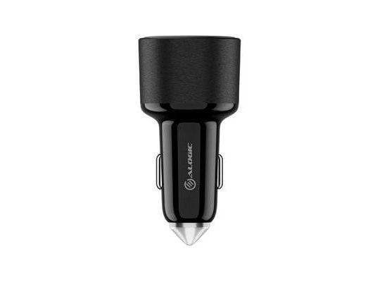 Alogic auton laturi 2Port 100W USB-C + USB-A