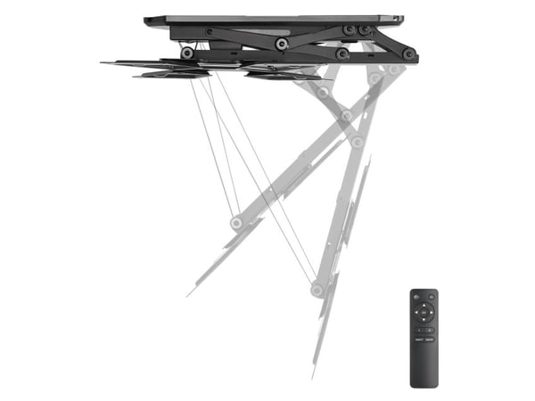 myWall HL 40 M, 58,4 cm (23"), 139,7 cm (55"), 100 x 100 mm, 400 x 400 mm, 0 - 75°, Svart