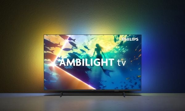 Philips 55PUS8000 - 55" Diagonalklasse LED-bakgrunnsbelyst LCD TV - Smart TV - TITAN OS - 4K UHD (2160p) 3840 x 2160 - HDR - matt svart