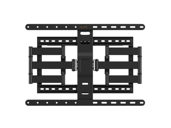 myWall H 24, 109,2 cm (43"), 100 x 200 mm, 600 x 400 mm, 3 - 12°, 120°, Sort