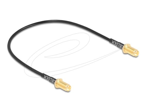 Delock 90893 - RP-SMA Buchse zu Buchse RG-174 (90893)