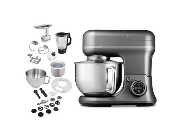MEDION MD18440, 5 L, Harmaa, 1,5 L, Ruostumaton teräs, 1200 W, 442 mm MEDION MD18440, 5 L, Harmaa, 1,5 L, Ruostumaton teräs, 1200 W, 442 mm