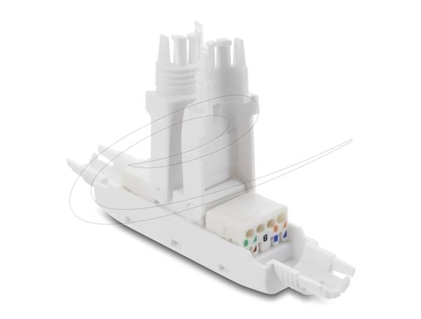 Delock - Nettverkkopler - LSA til LSA - uskjermet - CAT 6a