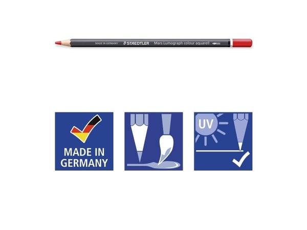 Staedtler Mars Lumograph, Soft (myk), Flerfarget, 60 stykker