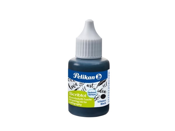 Pelikan 300003855, Svart, 30 ml, 1 styck, Svart, Tyskland