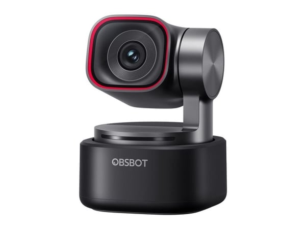 OBSBOT Tiny 3 webbkamera med fjärrkontroll och mikrofon