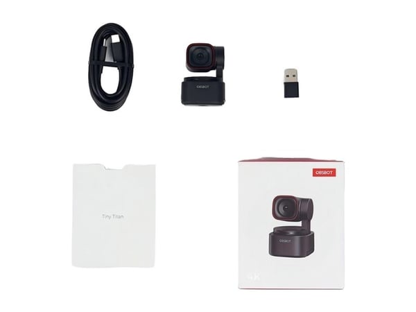 Obsbot Tiny 3 Lite PTZ 4K-webkamera
