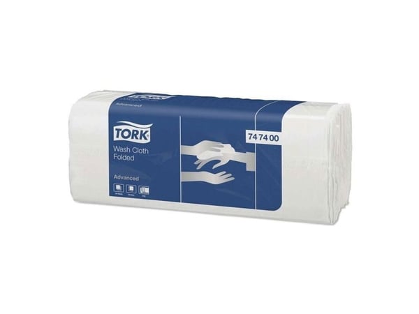 Tvättduk Tork Advanced 250x190 mm 4-lagers, 20 pk x 120 st/fp