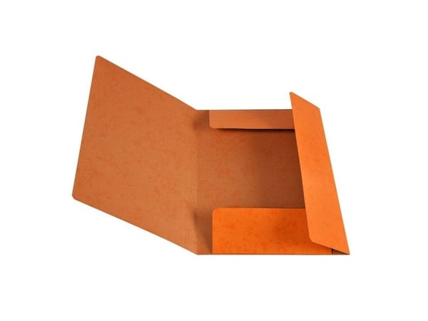 Resårmapp Pap Orange - (48 st.)