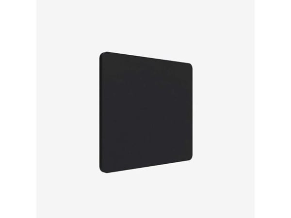 Bordskærm, Lintex Edge, sort, 700x800
