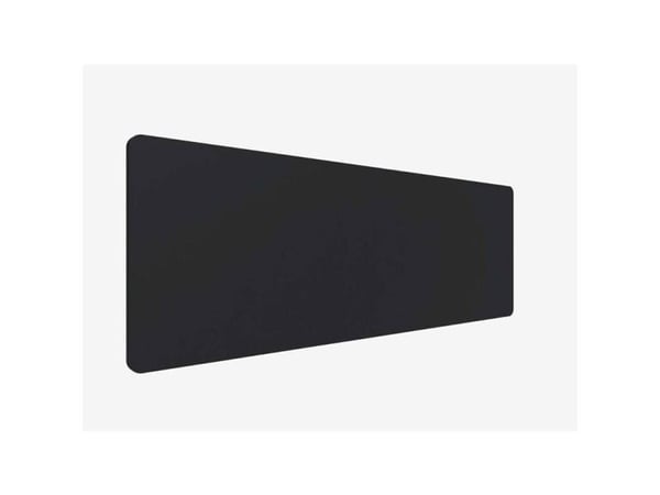 Pöytäseinä Edge 2000x700mm Kangas Fiji musta