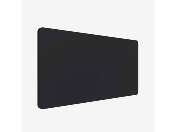 Bordskærm, Lintex Edge, sort, 700x1400