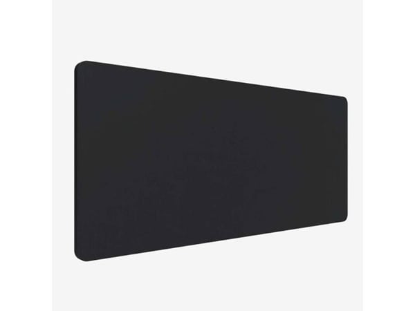 Bordskærm, Lintex Edge, sort, 700x1600