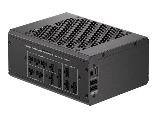 CORSAIR strømforsyning 1200W iCUE LINK HX1200i SHIFT ATX Modular