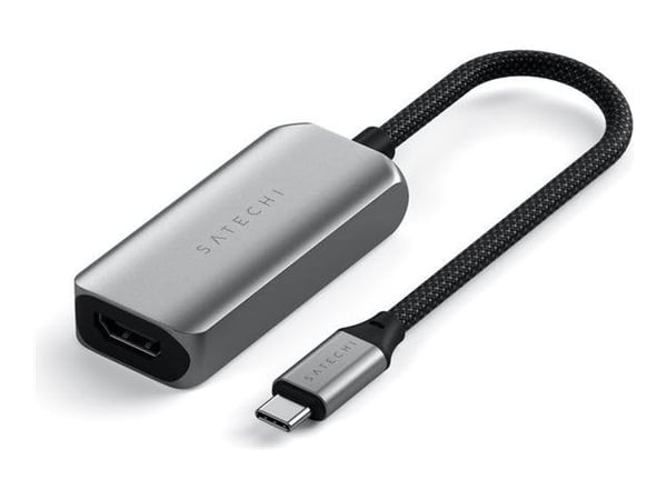 Satechi ST-AC8KHM, USB Type-C, HDMI-lähtö, 7680 x 4320 pikseliä