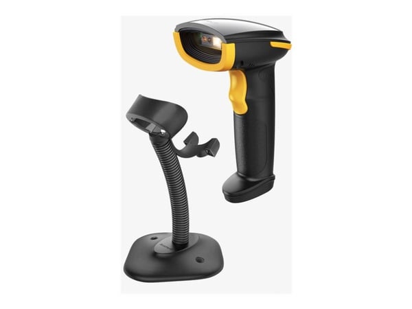 Inateck BCST-35 - Strekkodeskanner - håndholdt - lineær bildefremviser - 100 skann/sek - dekodet - Bluetooth, USB, RF(2.4 GHz)