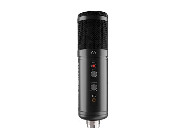 Genesis Radium 600 G2 - Mikrofon - USB, 3,5 mm-jakk - svart