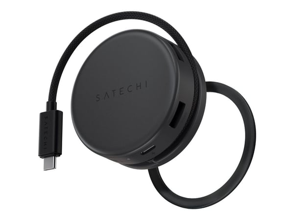 Satechi OntheGo Multiport Adapter - Telakointiasema - USB-C / USB 3.2 Gen 2 x 2 - HDMI - 1GbE