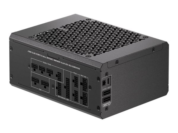 CORSAIR HXi SHIFT Series HX1500I - Nätaggregat (intern) - ATX12V 3.1/ EPS12V - Cybenetics Platinum - AC 100-240 V - 1500 Watt - Europa