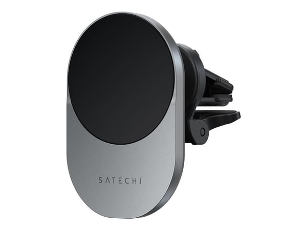 Satechi Satechi Satechi Qi2 langaton autolaturi - Qi2 15W langaton autolaturi yhteensopiva MagSafen kanssa (harmaa)