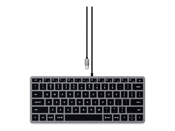 Satechi Slim W1 - Näppäimistö - taustavalaistu - USB-C