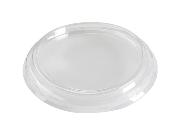 Lokk ABENA Cater-Line Ø7,5 cm klar PET/RPET (80% RPET + 20% PET) rund – 10 stk