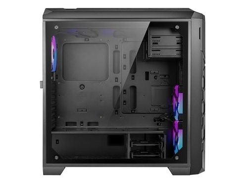 Azza STORM ARGB, Full Tower, PC, Svart, ATX, Micro ATX, EATX, Spilling, Blå, Grønn, Rød