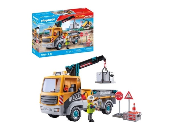 Playmobil Action 71750, Bomkran, 4 år, Flerfarget, Plast