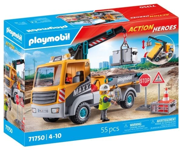 Playmobil Action 71750, Bomkran, 4 år, Flerfarget, Plast