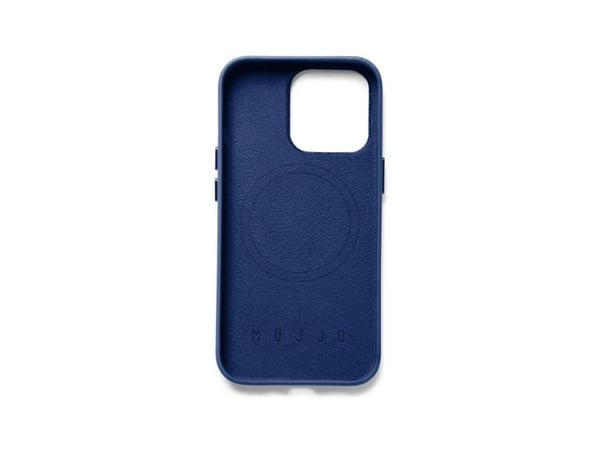 Mujjo Eco Leather Case, Suojus, Apple, iPhone 14 Pro, 15,5 cm (6.1"), Sininen