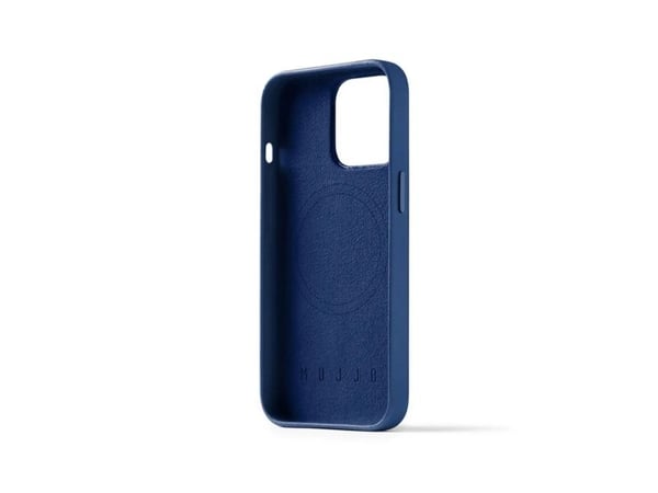 Mujjo Eco Leather Case, Suojus, Apple, iPhone 14 Pro, 15,5 cm (6.1"), Sininen
